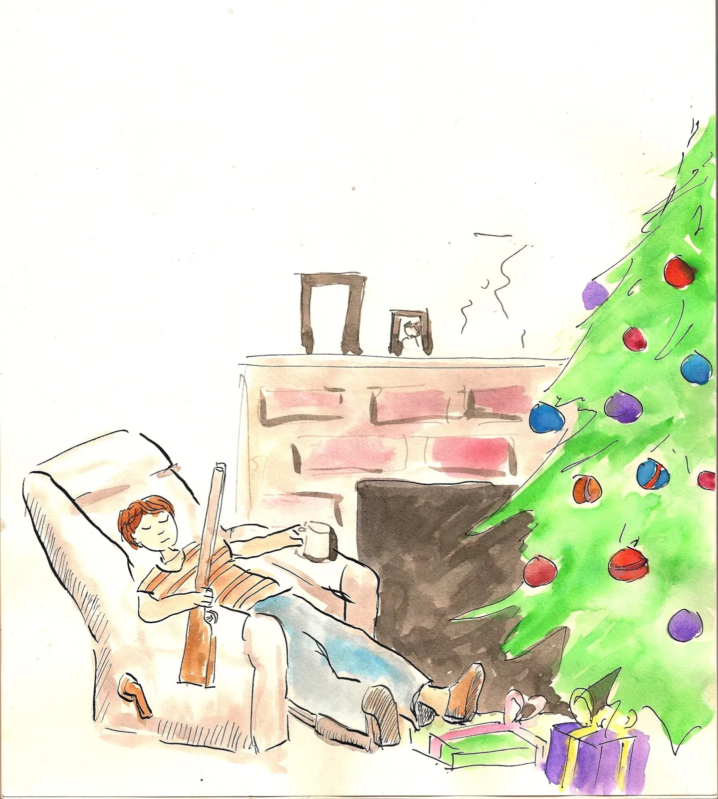 Christmas scene